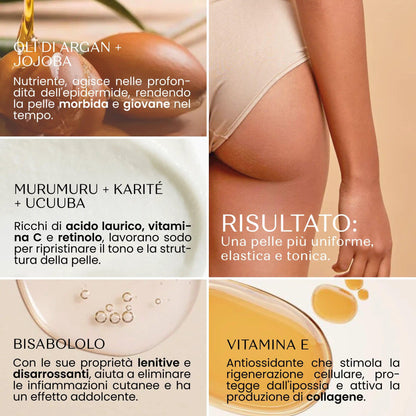 Olio Corpo Argan Facile Assorbimento