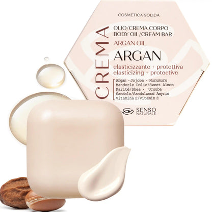 Olio Solido Corpo Argan Elasticizzante