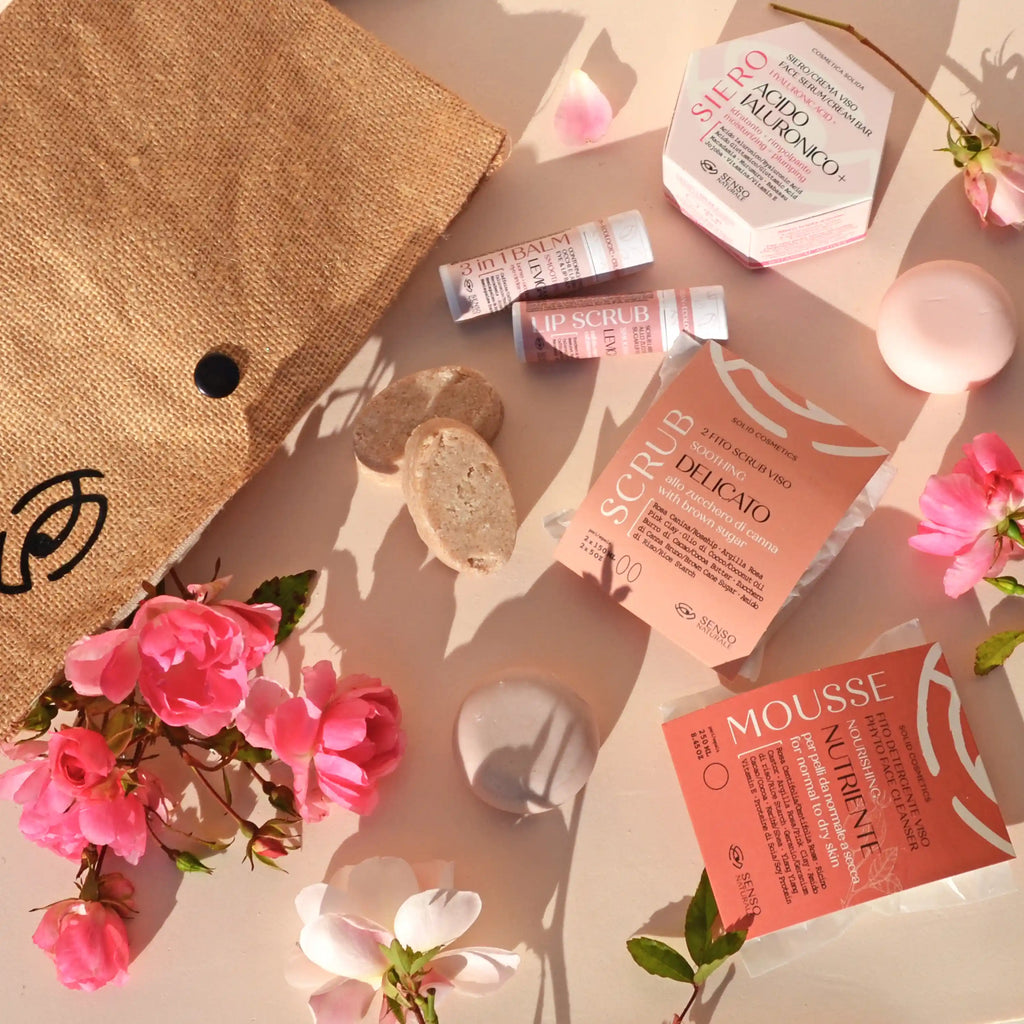 Complete FACE CARE Routine Kit – Eyes, Face, and Lips [6 products]