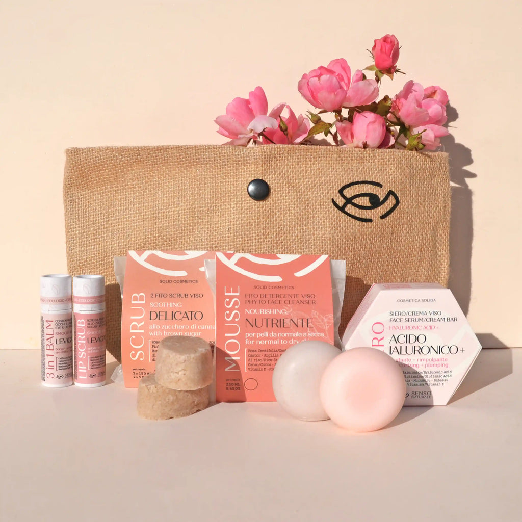 Complete FACE CARE Routine Kit – Eyes, Face, and Lips [6 products]