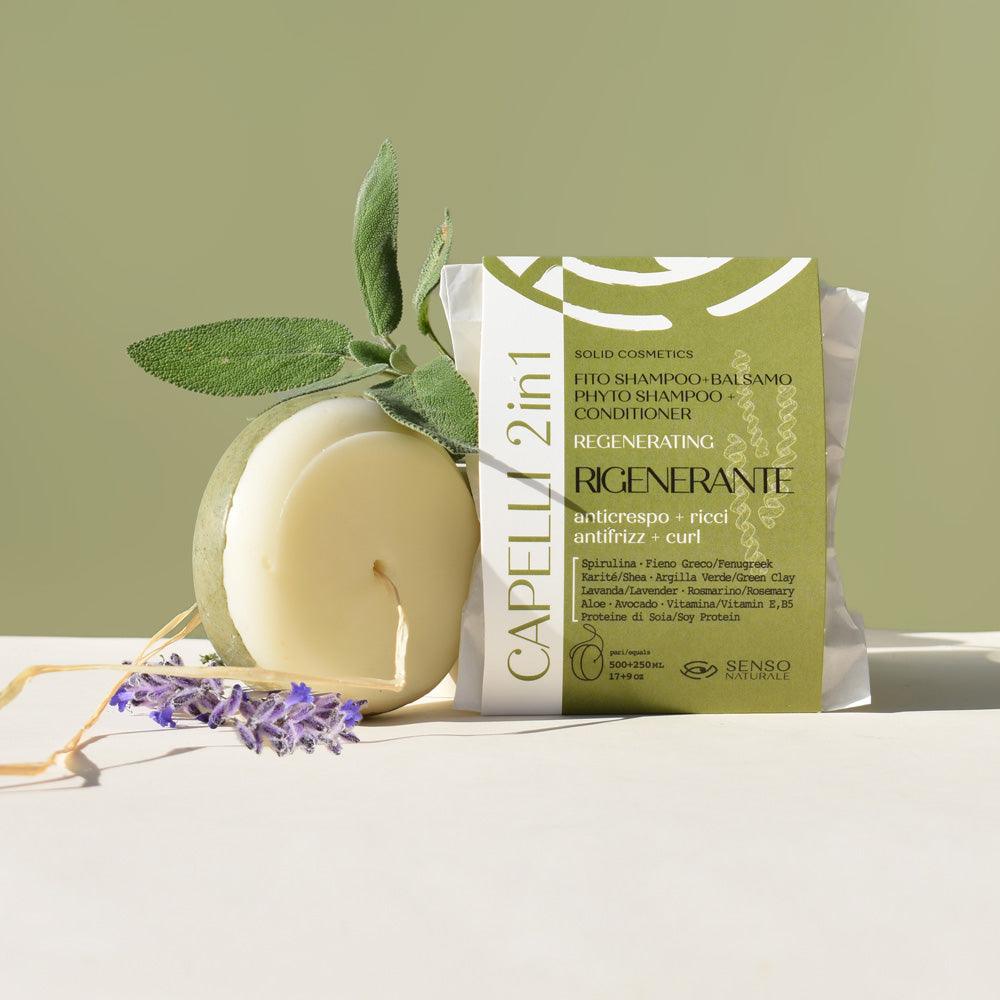 Coffret RÉGÉNÉRANTE 4 Cosmétiques Solids à base de Plantes
