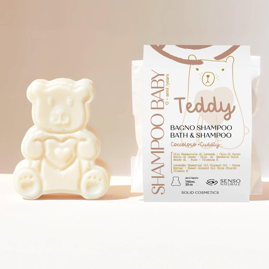Shampoo Solido Delicato Per Bambini Orsetto Dolce