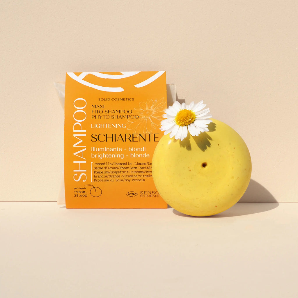 Shampoo Solido Per Capelli Biondi
