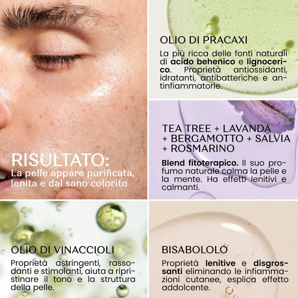 Siero Viso Purificante Pelle Grassa Senso Naturale