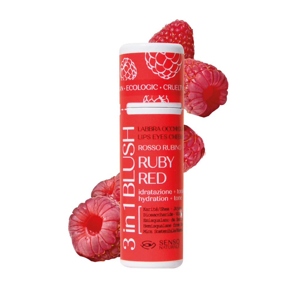 Stick Fard Ruby Red Viso Effetto Luminoso Naturale