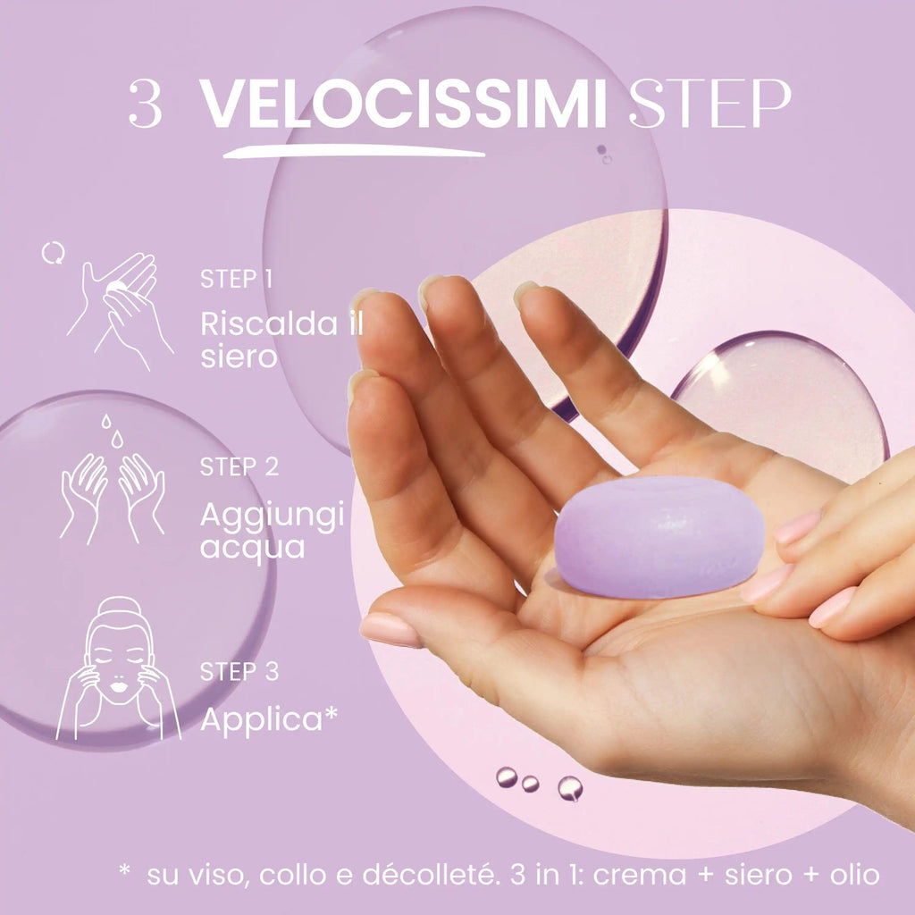 Trattamento viso uniformante giorno e notte 24h
