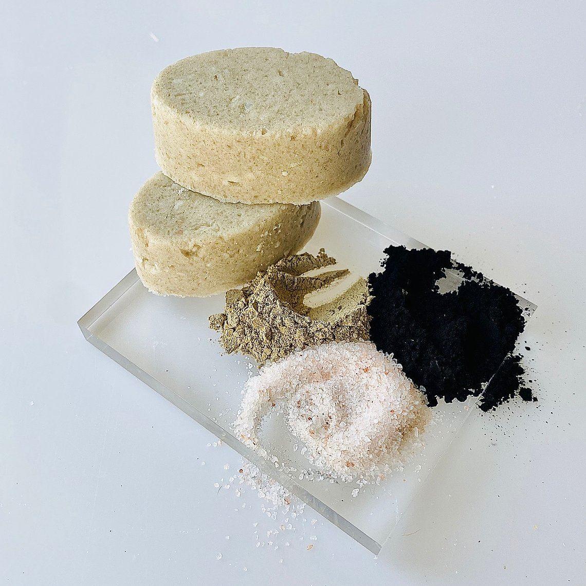 2 Scrub Solidi Viso PURIFICANTE AL SALE integrale di SALGEMMA