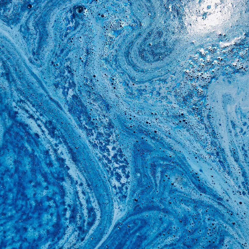Shimmer da Bagno - Laguna Blu - Glitter Naturale da vasca – Senso Naturale