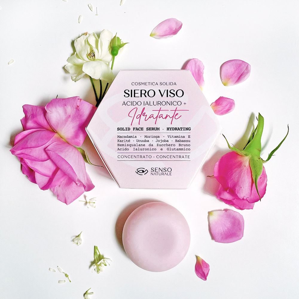 HYDRATING Face Solid Serum Hyaluronic Acid - for Normal Skin