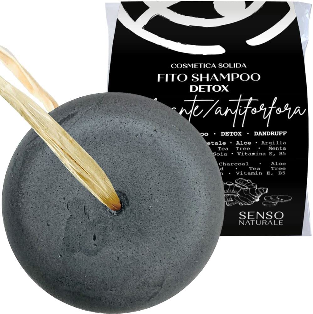 Festes Phyto-Shampoo DETOX - Anti-Schuppen Reinigend