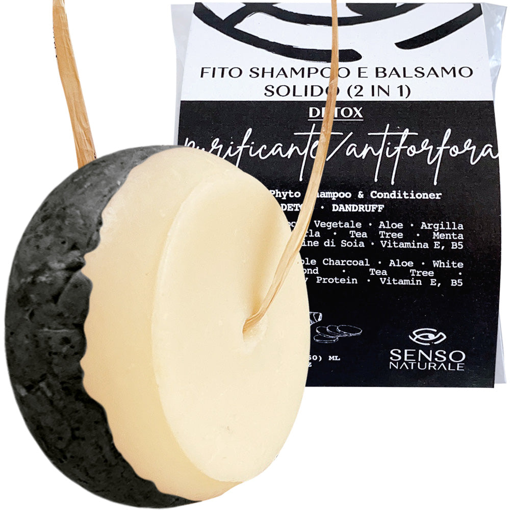 Fito Shampoo Solido e Balsamo Capelli DETOX