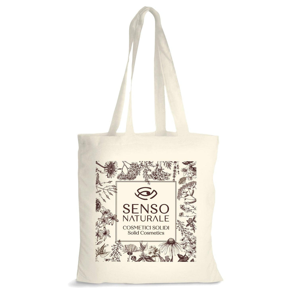 Bolsa shopper de algodón natural reciclado