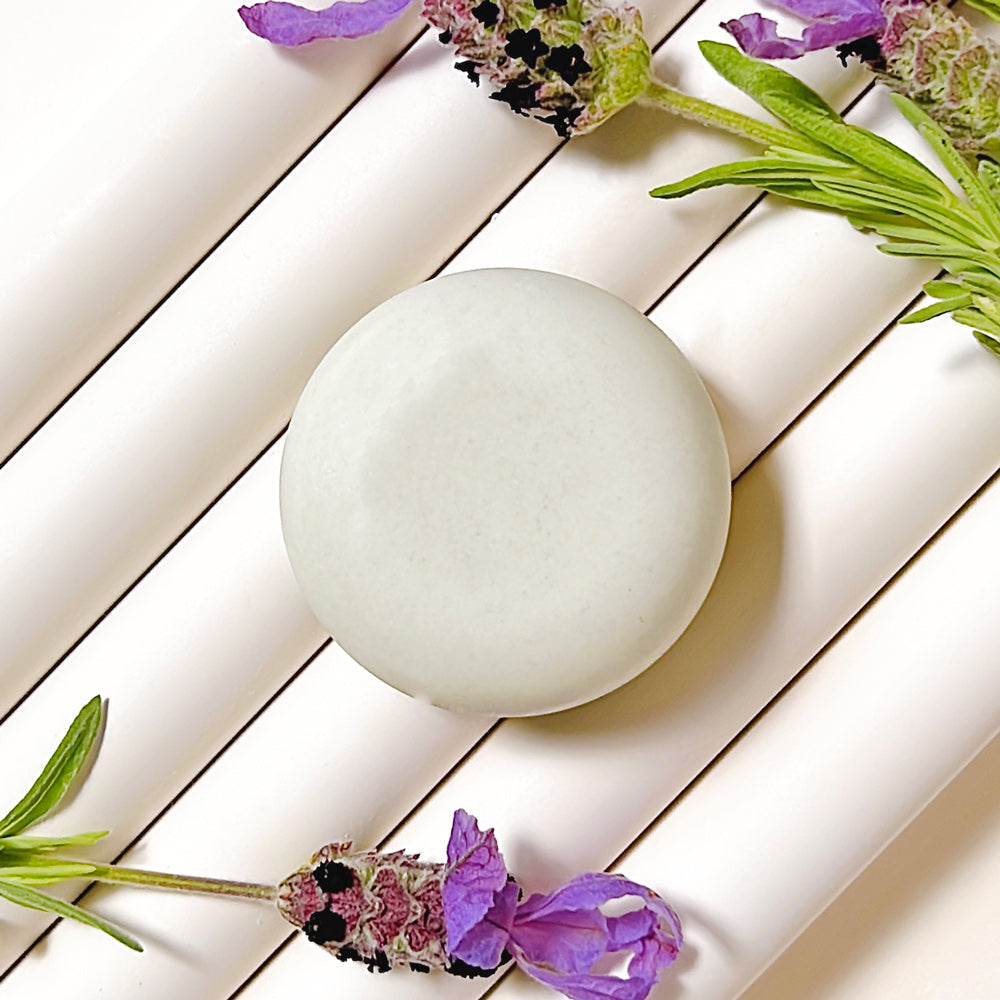 Deodorante Naturale ORIGINALE profumazione LAVANDA/BERGAMOTTO/VIOLA + Contenitore [ PACK ]