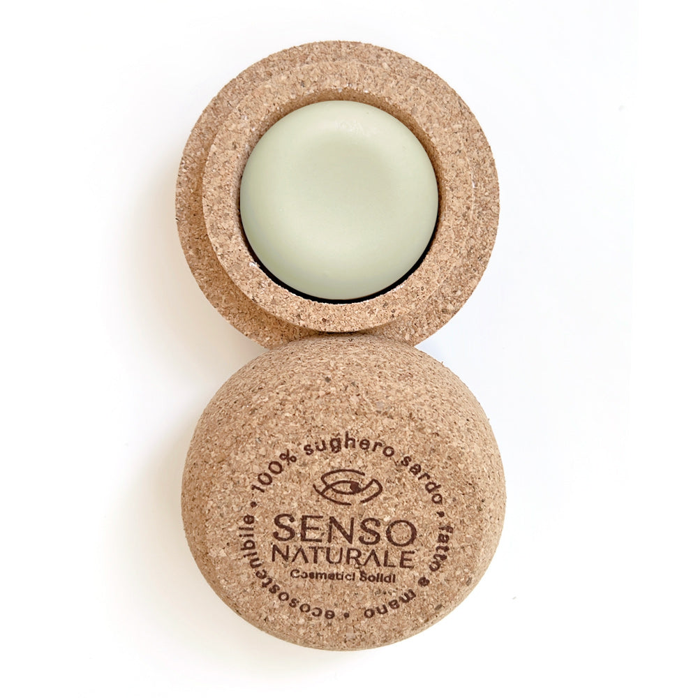 Deodorante Naturale ORIGINALE profumazione LAVANDA/BERGAMOTTO/VIOLA + Contenitore [ PACK ]