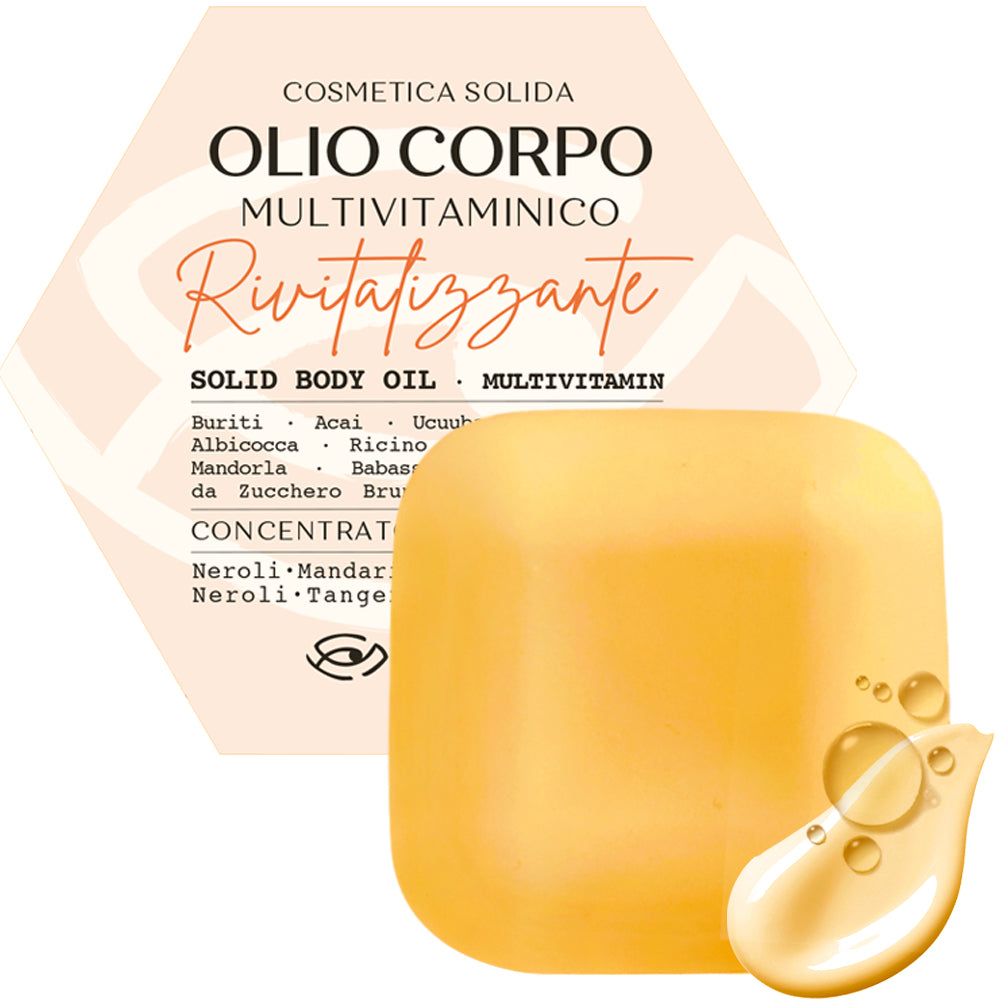 MULTIVITAMINIC Solid Body Oil - Revitalisierende Creme