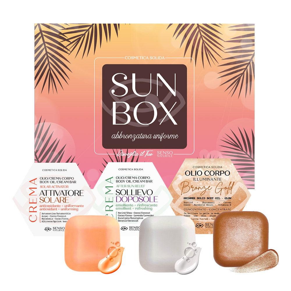 SUN BOX box set - Uniform tan